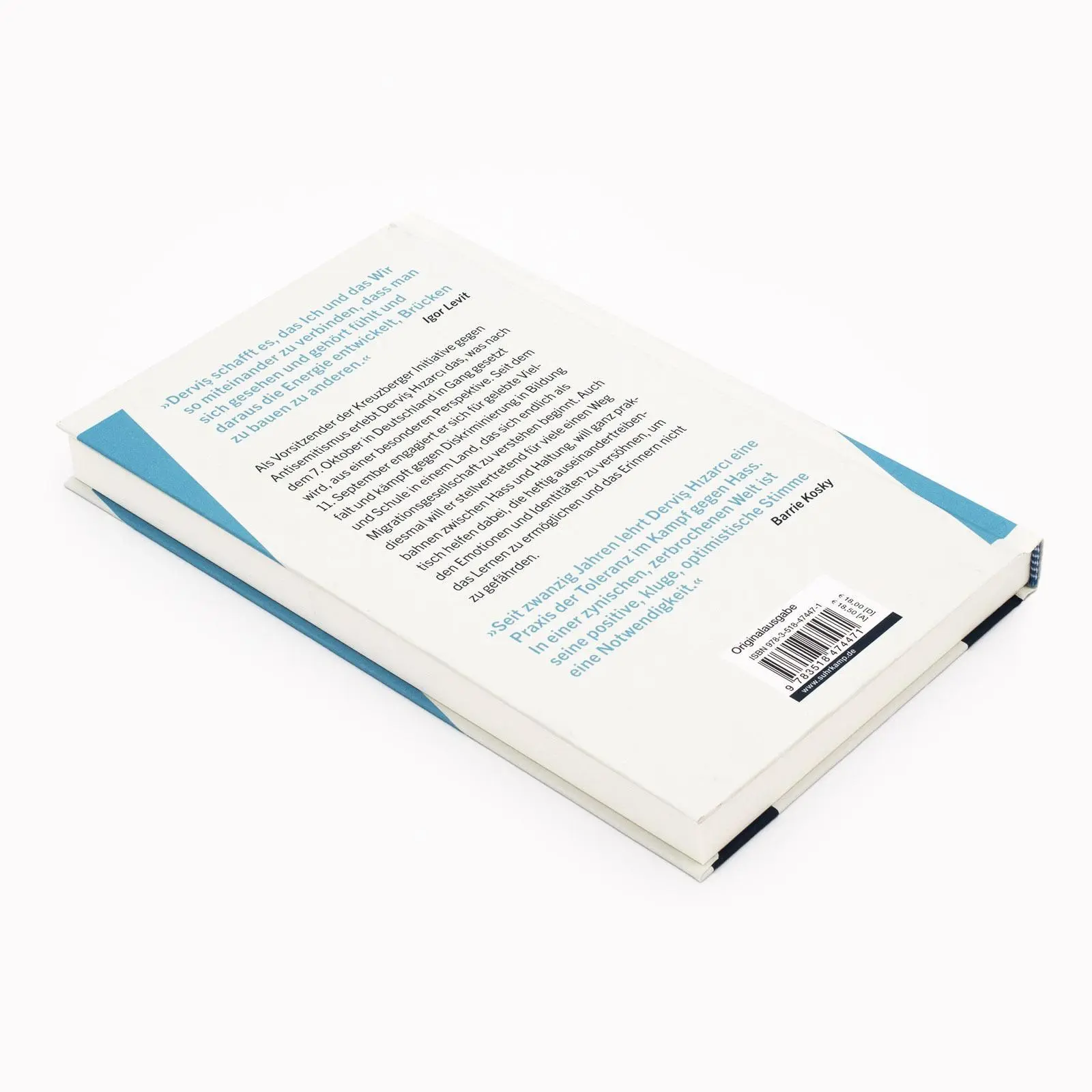 Bild: 9783518474471 | Zwischen Hass und Haltung | Dervi¿ H¿zarc¿ | Buch | 160 S. | Deutsch