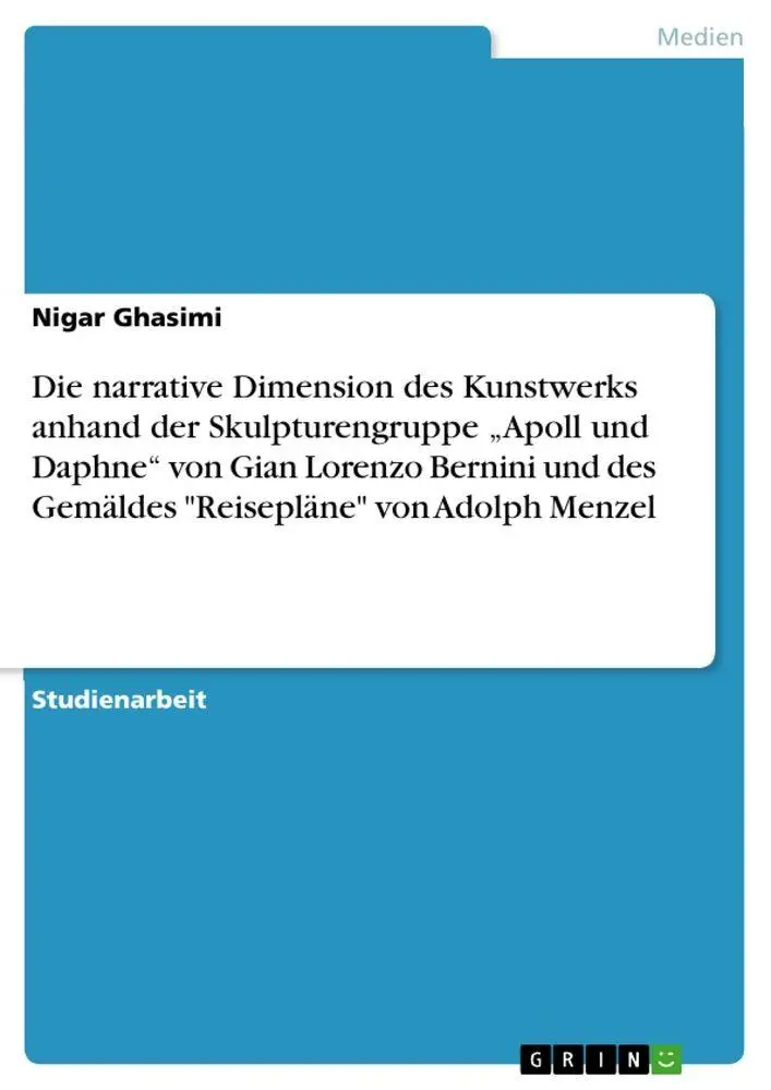 Cover: 9783668034471 | Die narrative Dimension des Kunstwerks anhand der Skulpturengruppe...