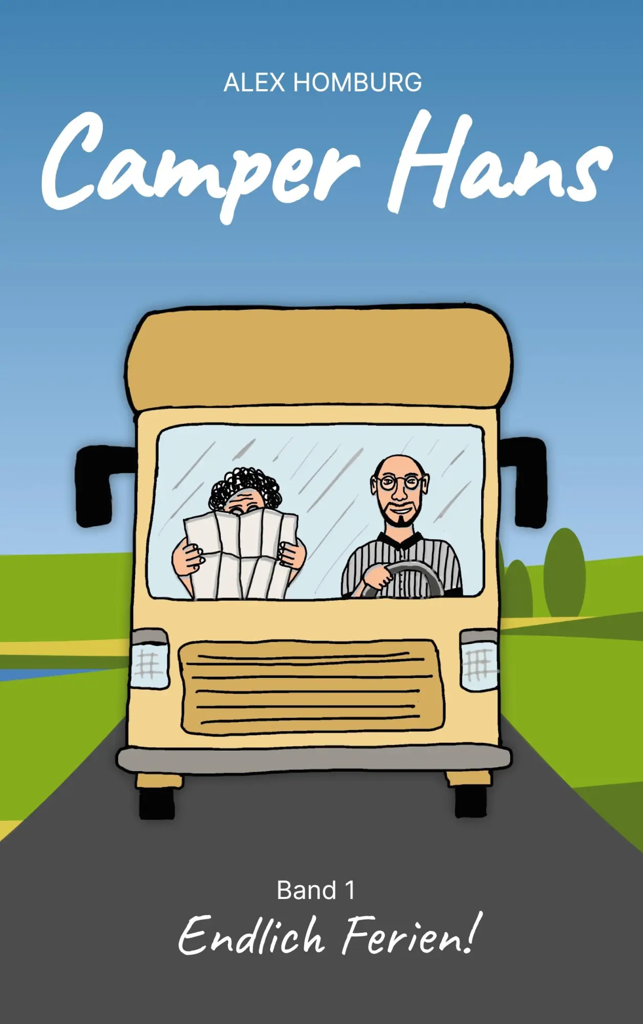 Cover: 9783695144471 | Camper Hans | Band 1: Endlich Ferien! | Alexander Homburg | Buch