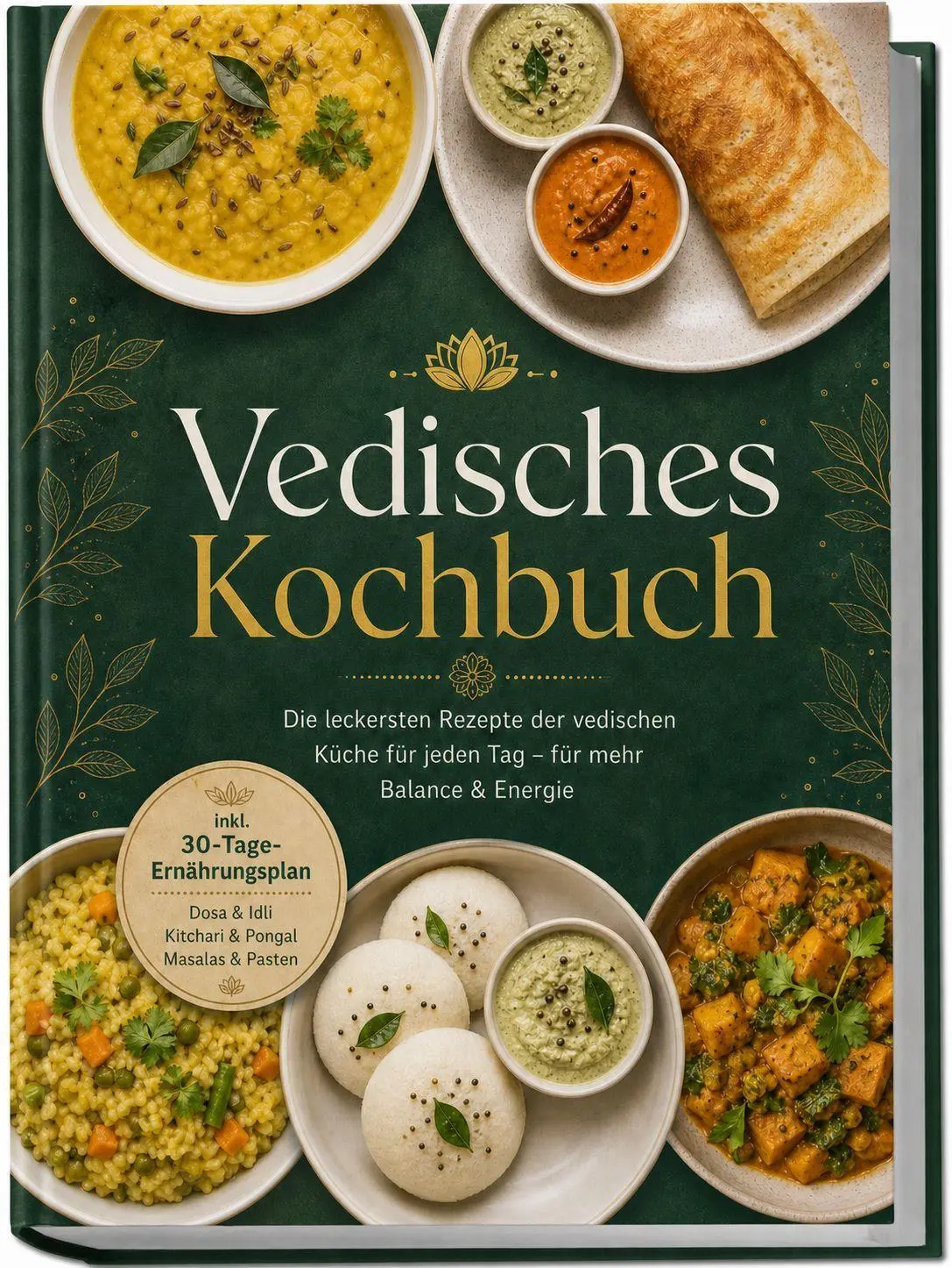 Cover: 9783989104471 | Vedisches Kochbuch: Die leckersten Rezepte der vedischen Küche für...