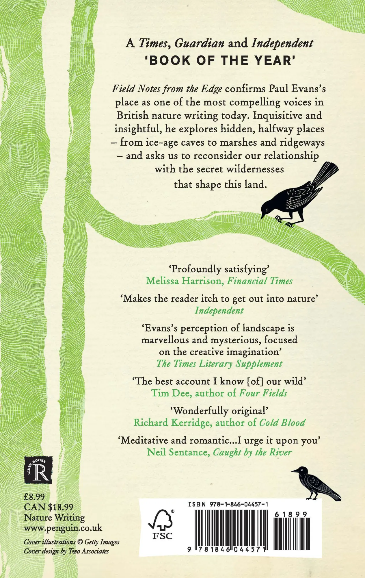 Rückseite: 9781846044571 | Field Notes from the Edge | Paul Evans | Taschenbuch | Englisch | 2017