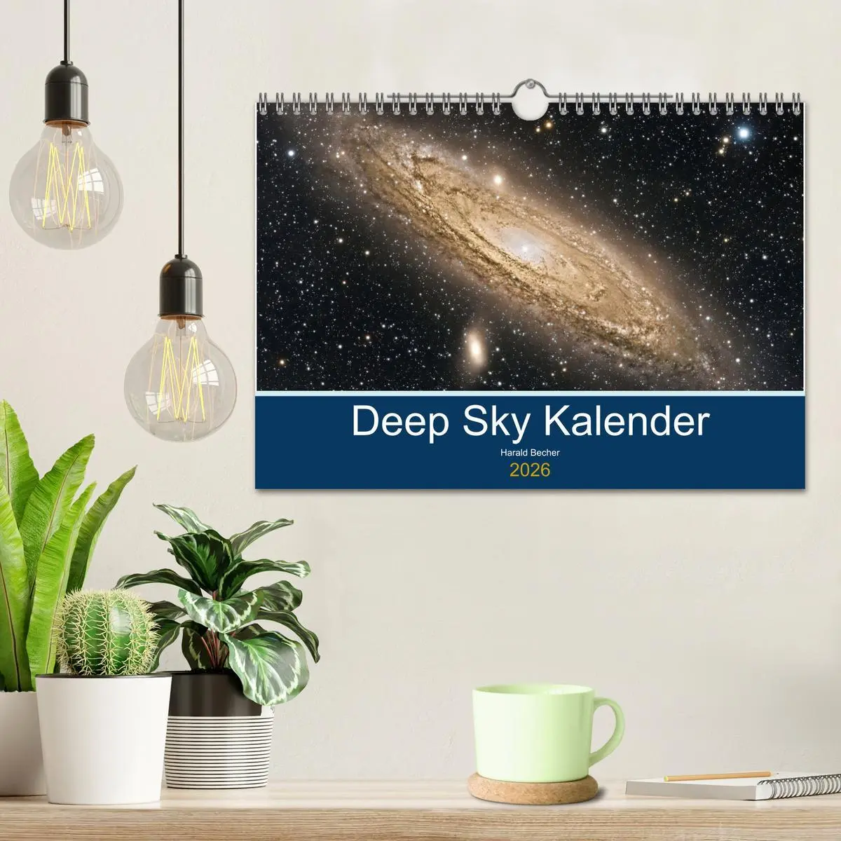 Bild: 9783457604571 | Deep Sky Kalender (Wandkalender 2026 DIN A4 quer), CALVENDO...