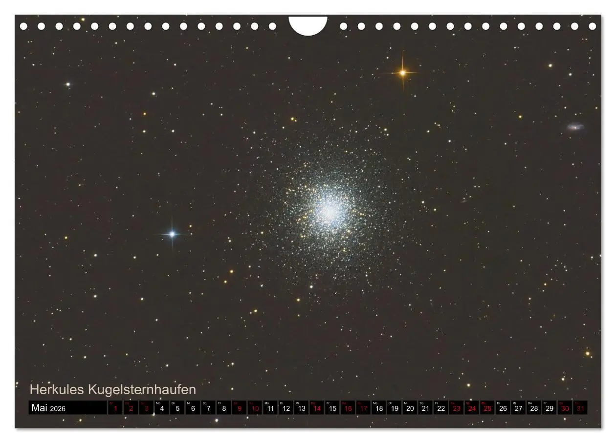 Bild: 9783457604571 | Deep Sky Kalender (Wandkalender 2026 DIN A4 quer), CALVENDO...