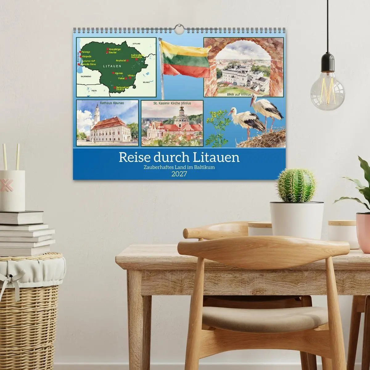 Bild: 9783516794571 | Reise durch Litauen (Wandkalender 2027 DIN A3 quer), CALVENDO...