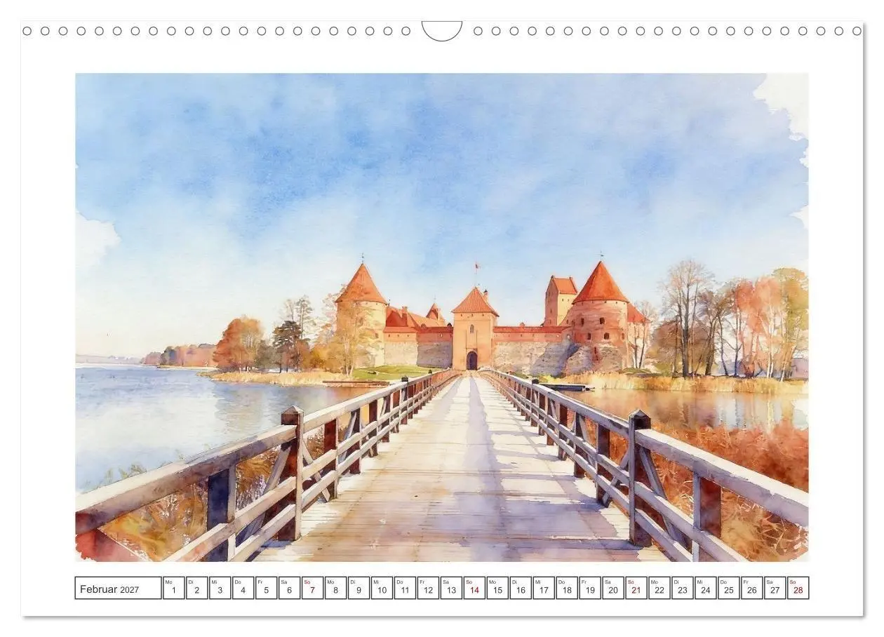 Bild: 9783516794571 | Reise durch Litauen (Wandkalender 2027 DIN A3 quer), CALVENDO...