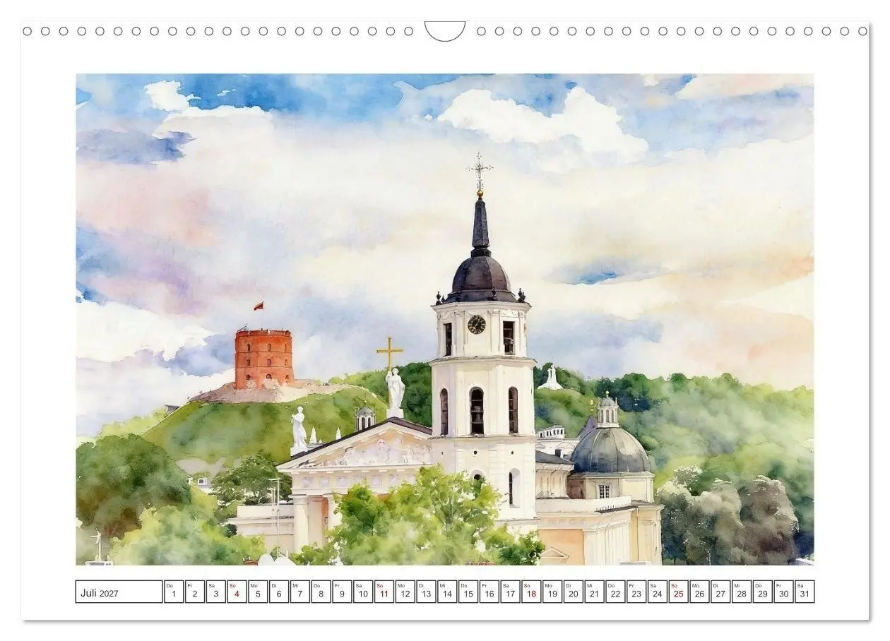Bild: 9783516794571 | Reise durch Litauen (Wandkalender 2027 DIN A3 quer), CALVENDO...