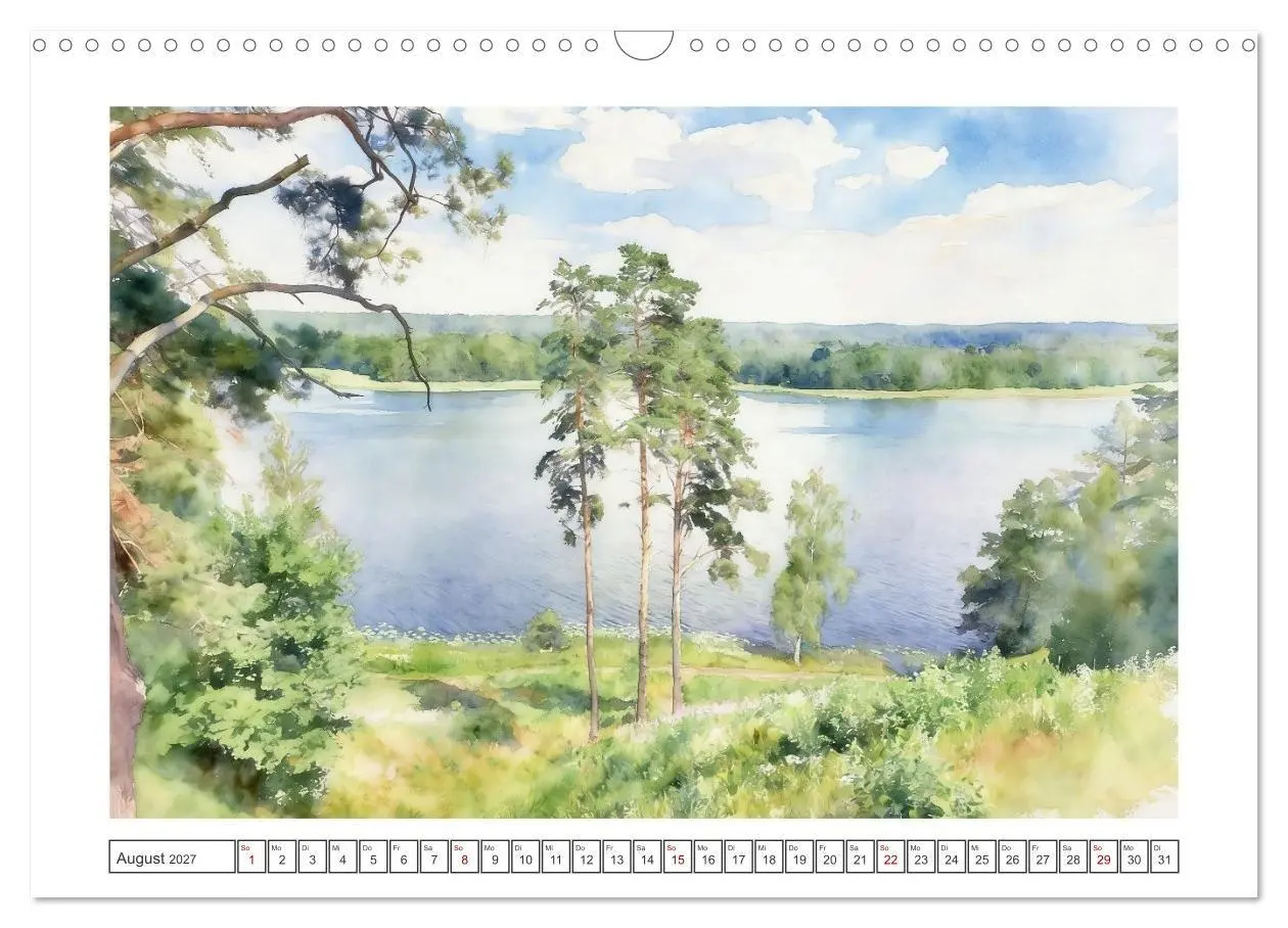 Bild: 9783516794571 | Reise durch Litauen (Wandkalender 2027 DIN A3 quer), CALVENDO...