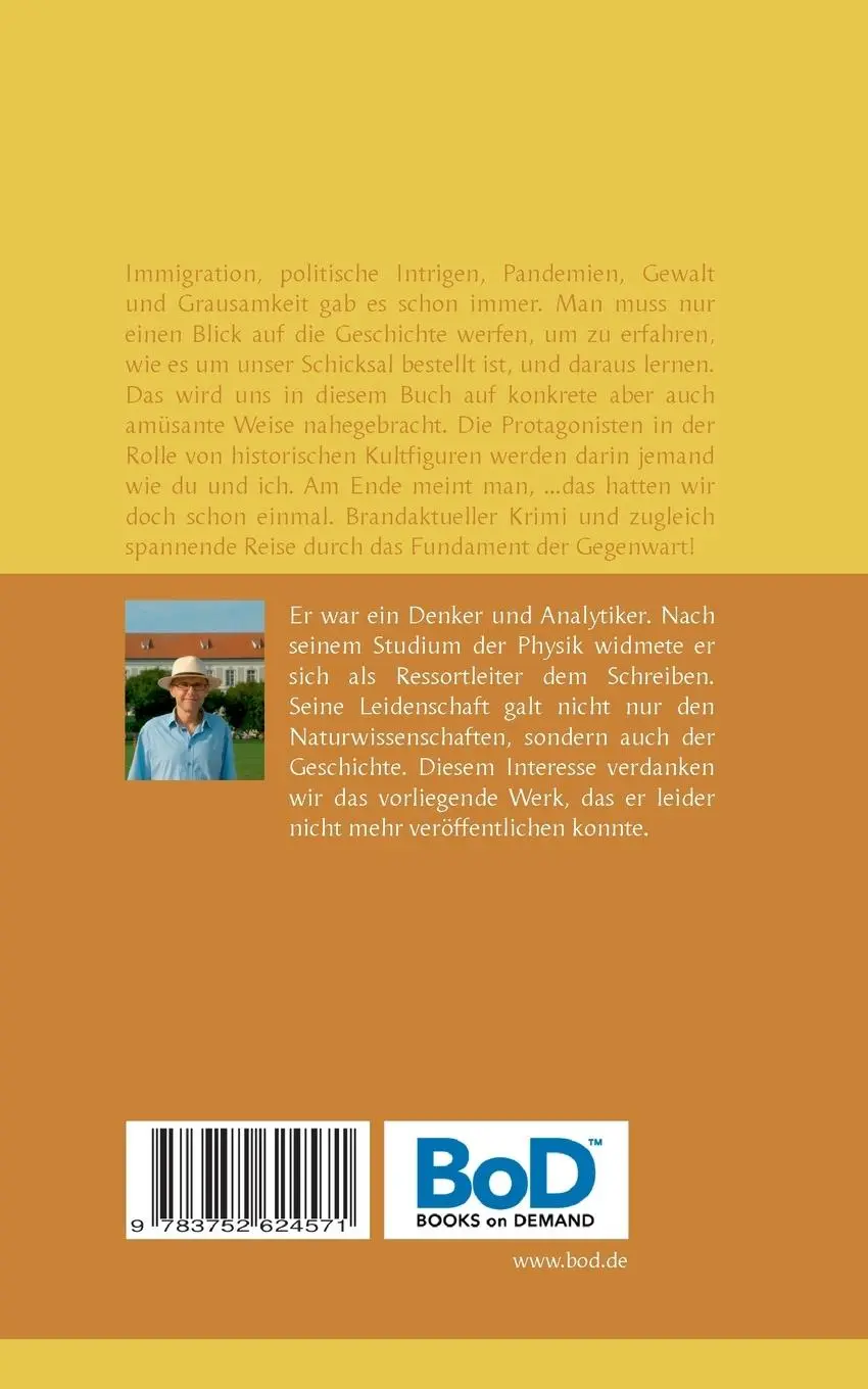 Rückseite: 9783752624571 | Von Caesar bis Attila | Ein historischer Roman | Martin Michl | Buch