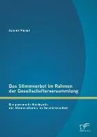Cover: 9783842884571 | Das Stimmverbot im Rahmen der Gesellschafterversammlung: Die...