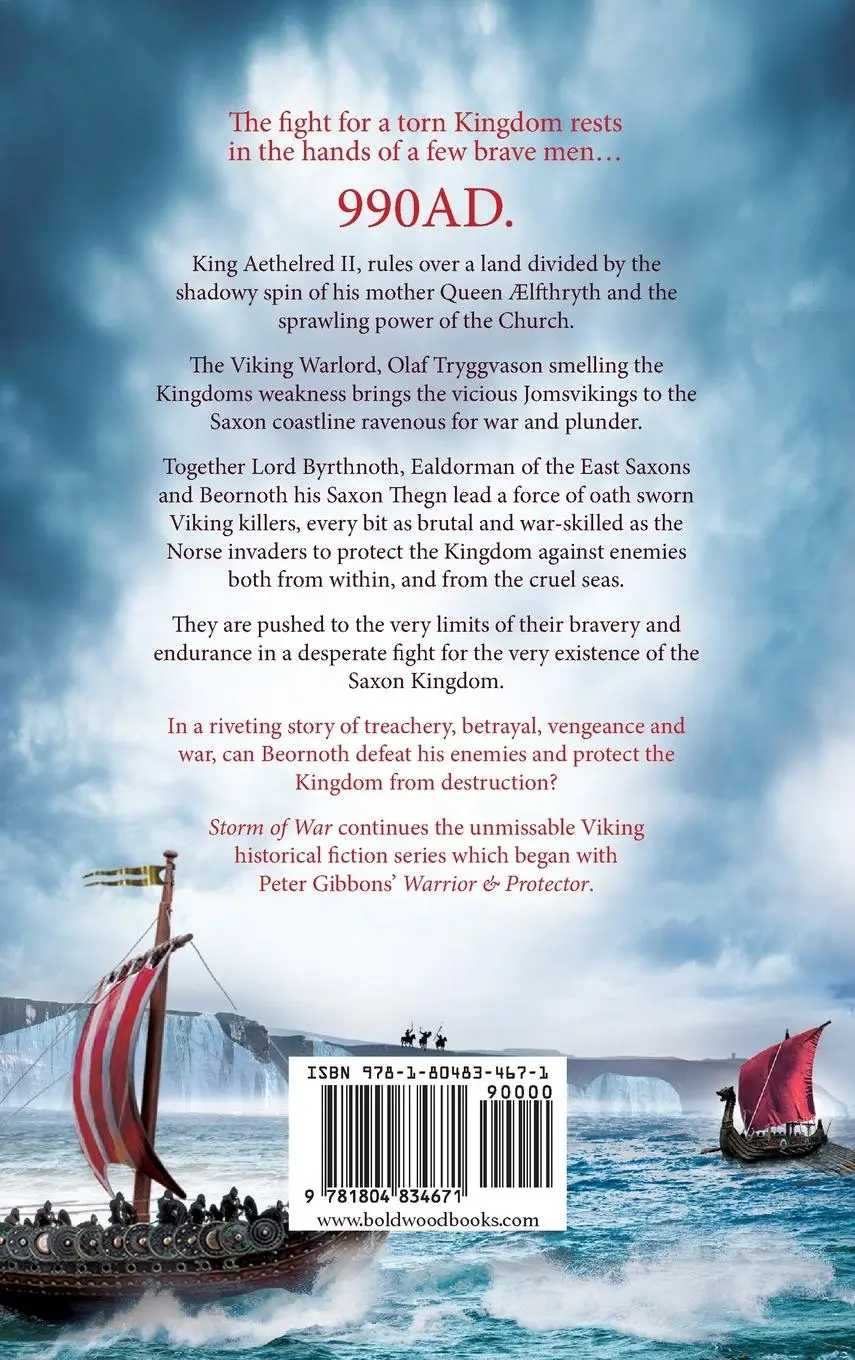 Rückseite: 9781804834671 | Storm of War | Peter Gibbons | Buch | Englisch | 2023
