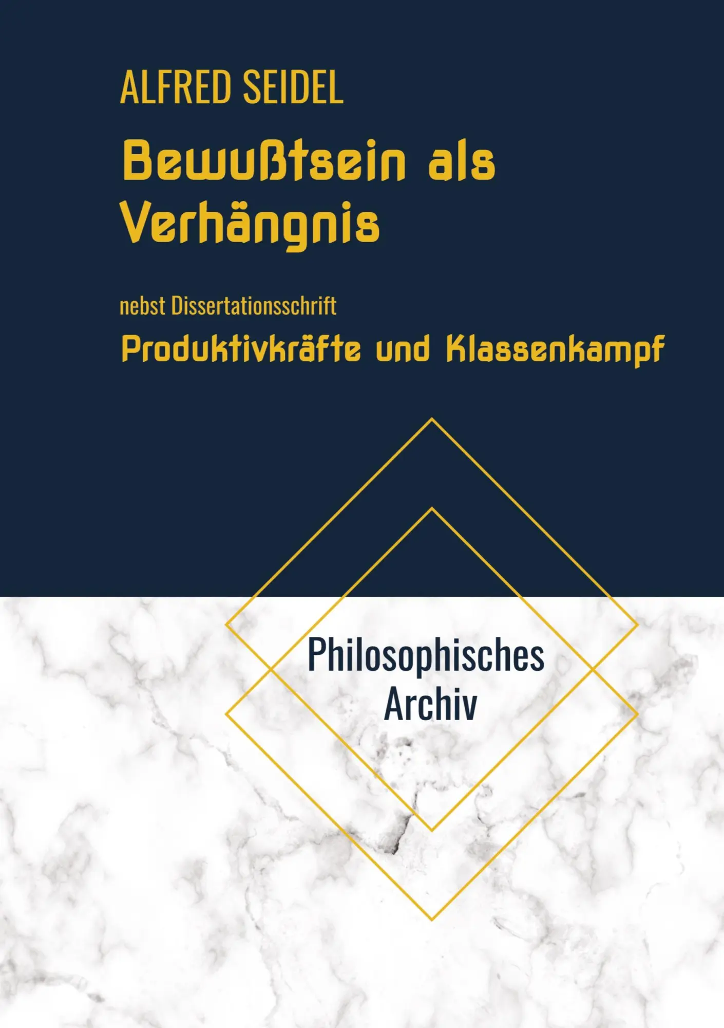 Cover: 9783384574671 | Bewußtsein als Verhängnis. Nebst Dissertationsschrift...
