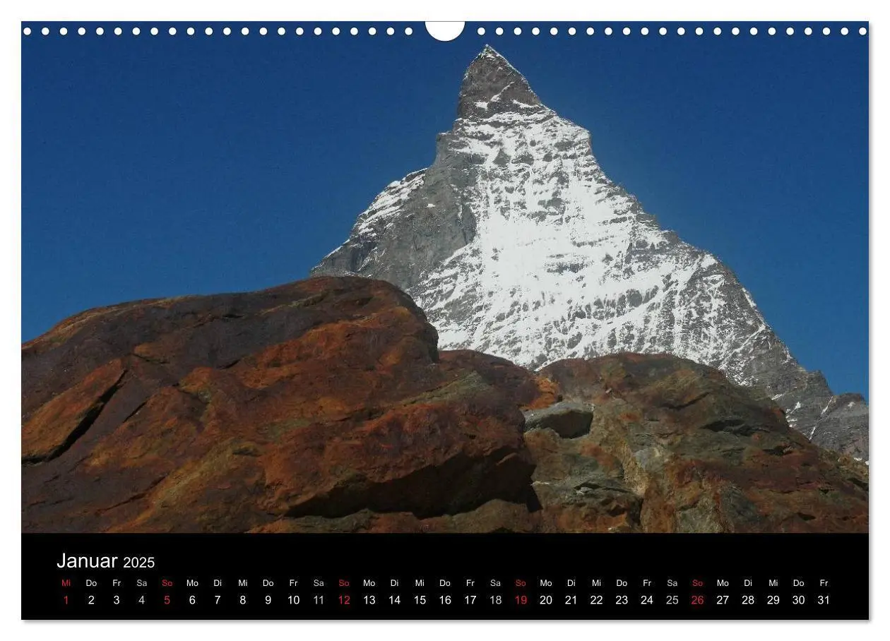 Bild: 9783435674671 | Zauber der Berge Zermatt und das Matterhorn (Wandkalender 2025 DIN...