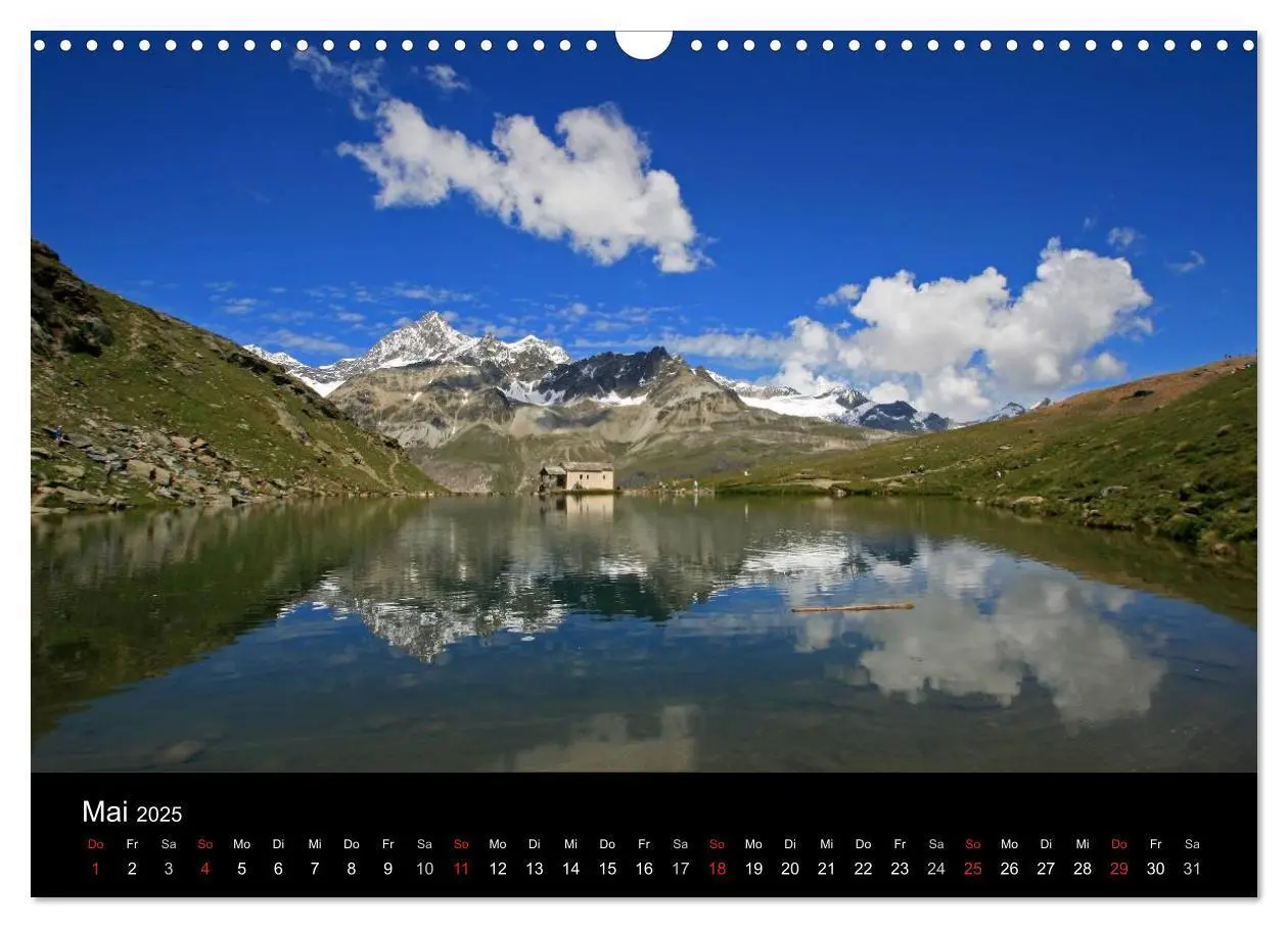 Bild: 9783435674671 | Zauber der Berge Zermatt und das Matterhorn (Wandkalender 2025 DIN...