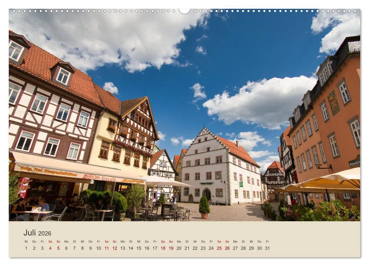 Bild: 9783457384671 | Sommer in Schmalkalden (Wandkalender 2026 DIN A2 quer), CALVENDO...