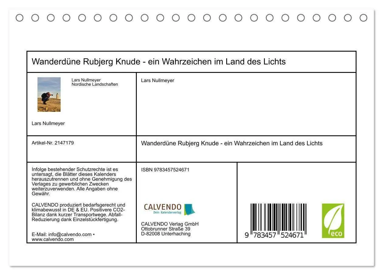 Bild: 9783457524671 | Wanderdüne Rubjerg Knude - ein Wahrzeichen im Land des Lichts...