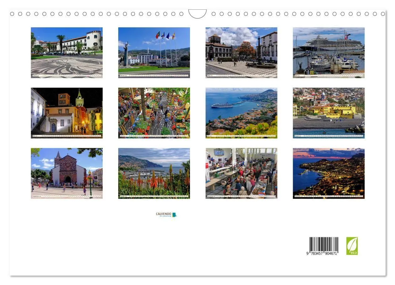 Bild: 9783457904671 | Funchal - Die Hauptstadt von Madeira (Wandkalender 2026 DIN A3...