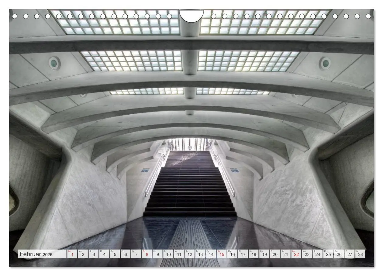 Bild: 9783516234671 | Treppenhäuser architektonische Kunstwerke (Wandkalender 2026 DIN A4...