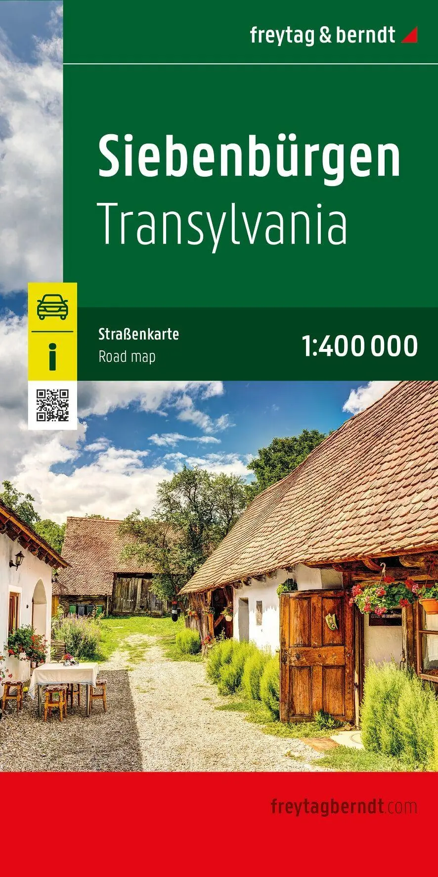 Cover: 9783707924671 | freytag &amp; berndt Straßenkarte Siebenbürgen 1:400.000 | Berndt | 2026