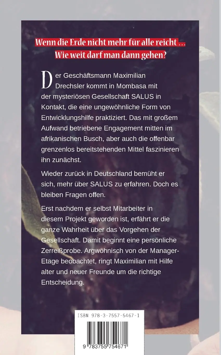 Rückseite: 9783755754671 | Guttäter | Roman | Enrico Fischer | Taschenbuch | 342 S. | Deutsch