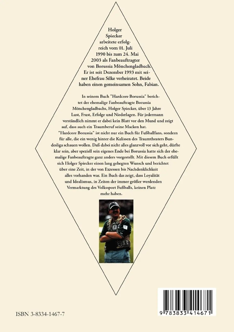 Rückseite: 9783833414671 | Hardcore Borussia | Ein Leben für die Raute | Holger Spiecker | Buch