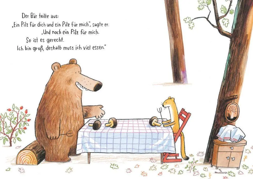 Bild: 9783895654671 | Zwei für mich, einer für dich | Neuausgabe | Jörg Mühle | Buch | 32 S.