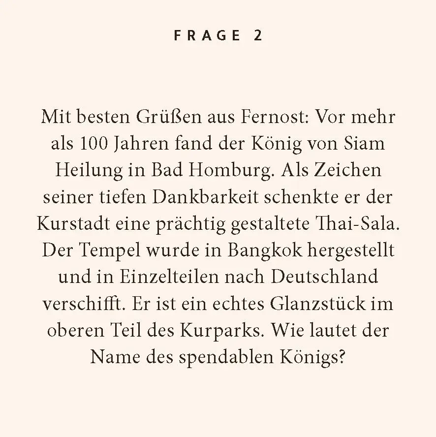 Bild: 9783899784671 | Taunus-Quiz | 100 Fragen und Antworten | Ines Stickler | Taschenbuch