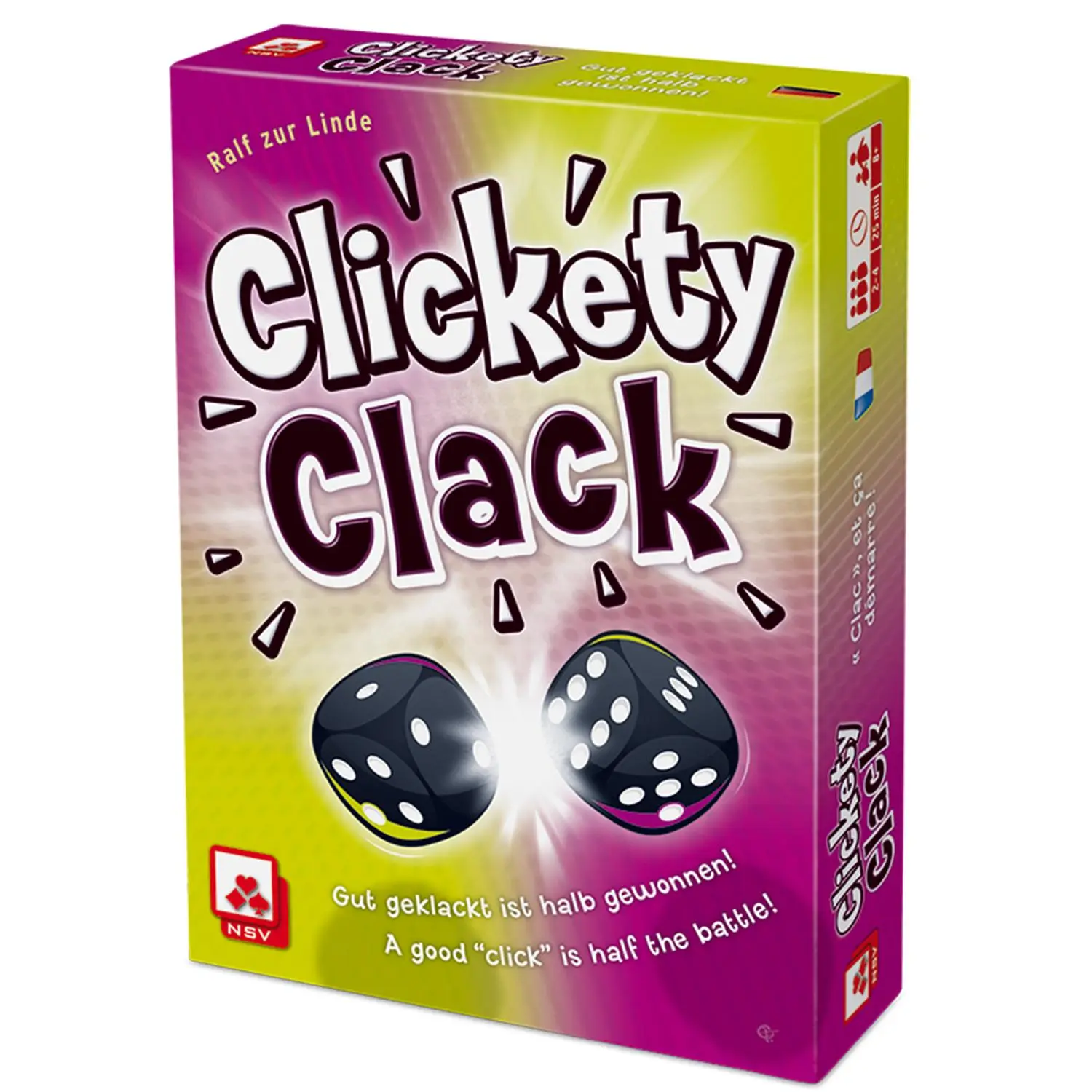 Cover: 4012426884771 | CLICKETY CLACK | NSV - Nürnberger Spielkarten Verlag | Spiel | Deutsch