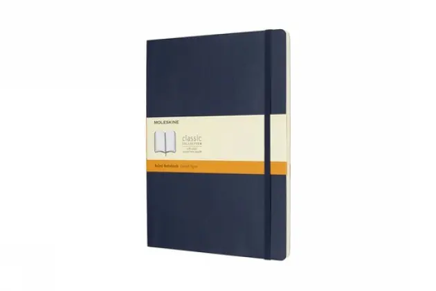 Cover: 8055002854771 | Moleskine Notizbuch Xlarge, Liniert, Soft Cover, Saphir | Moleskine