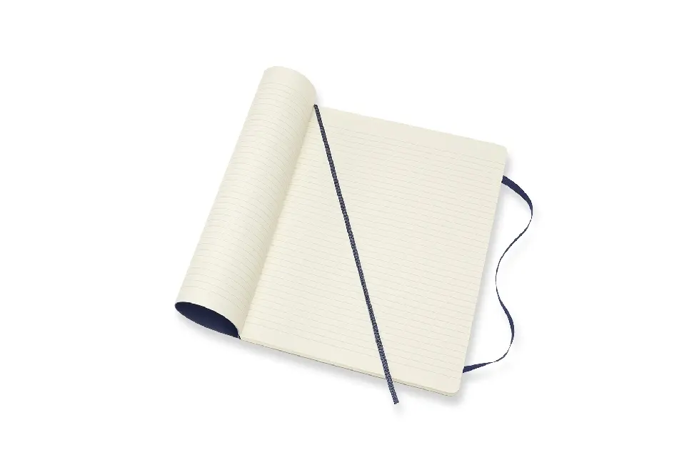 Bild: 8055002854771 | Moleskine Notizbuch Xlarge, Liniert, Soft Cover, Saphir | Moleskine