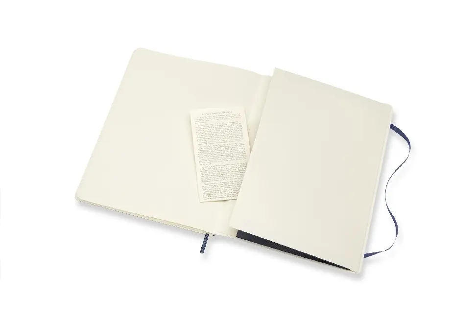 Bild: 8055002854771 | Moleskine Notizbuch Xlarge, Liniert, Soft Cover, Saphir | Moleskine