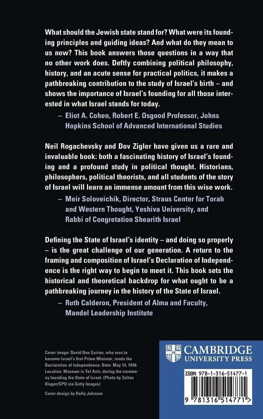 Rückseite: 9781316514771 | Israel's Declaration of Independence | Dov Zigler (u. a.) | Buch
