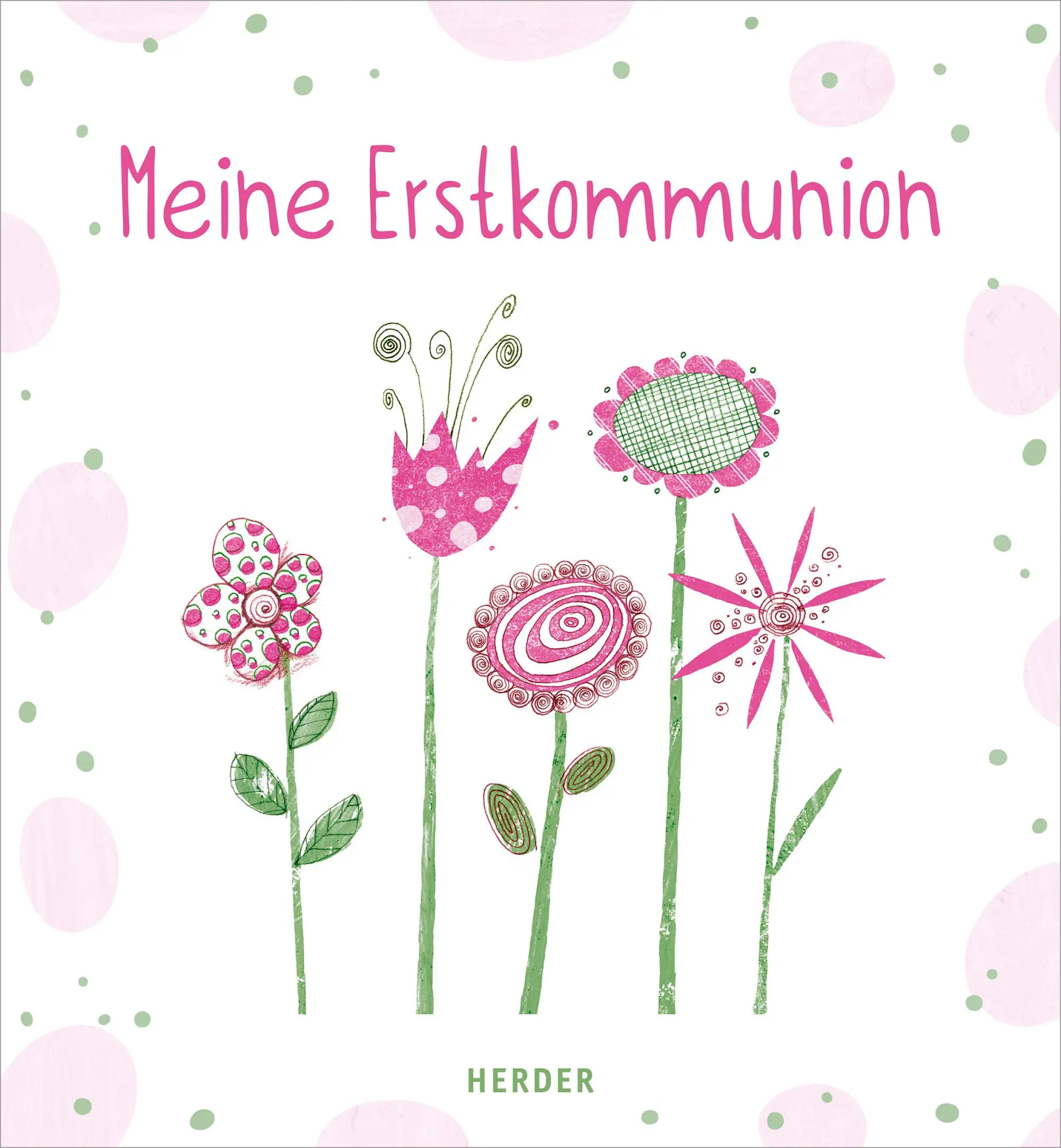 Cover: 9783451714771 | Meine Erstkommunion Erinnerungsalbum Blumen | Angela Glökler | Buch