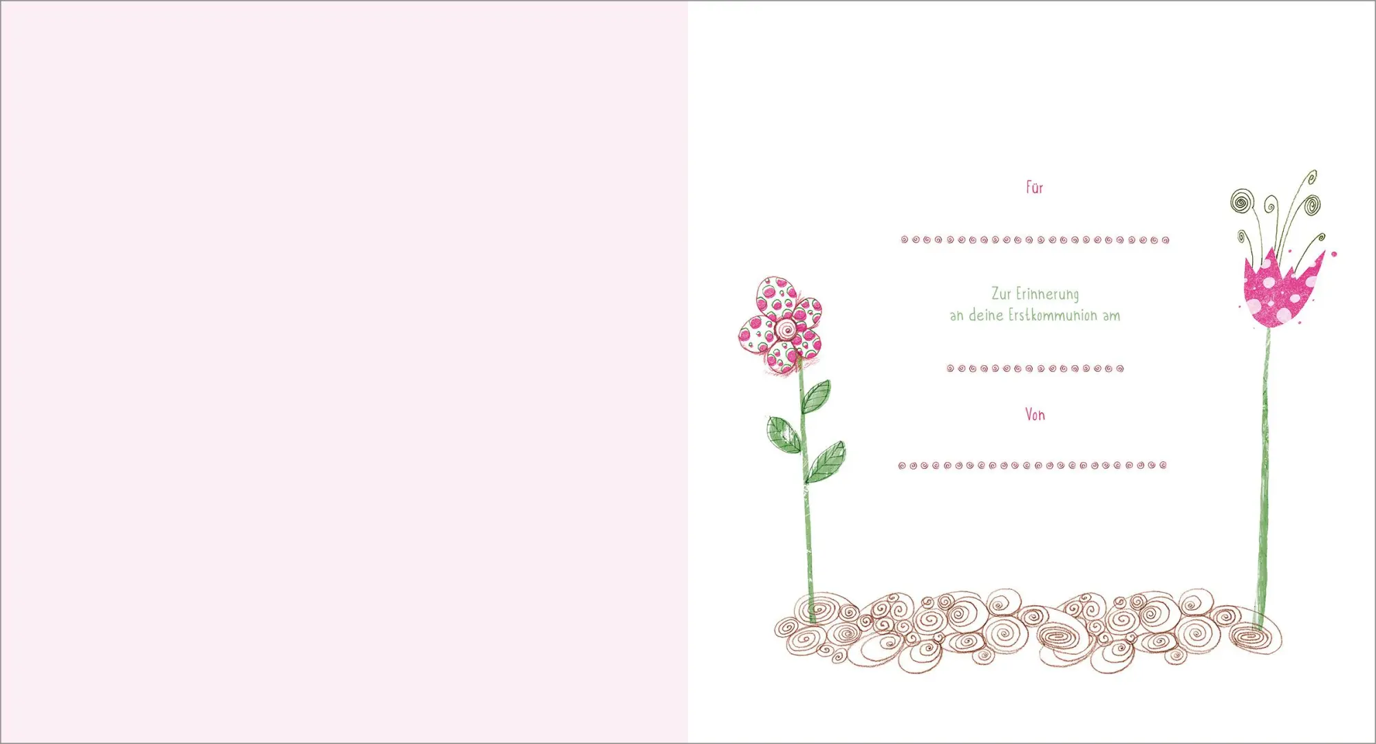 Bild: 9783451714771 | Meine Erstkommunion Erinnerungsalbum Blumen | Angela Glökler | Buch