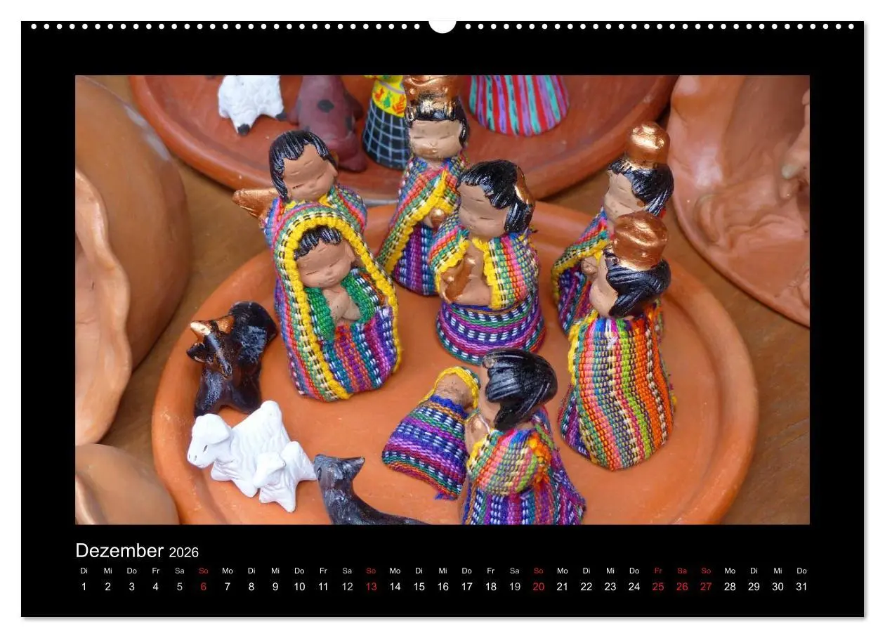 Bild: 9783516084771 | Farbenfrohes Guatemala (hochwertiger Premium Wandkalender 2026 DIN...