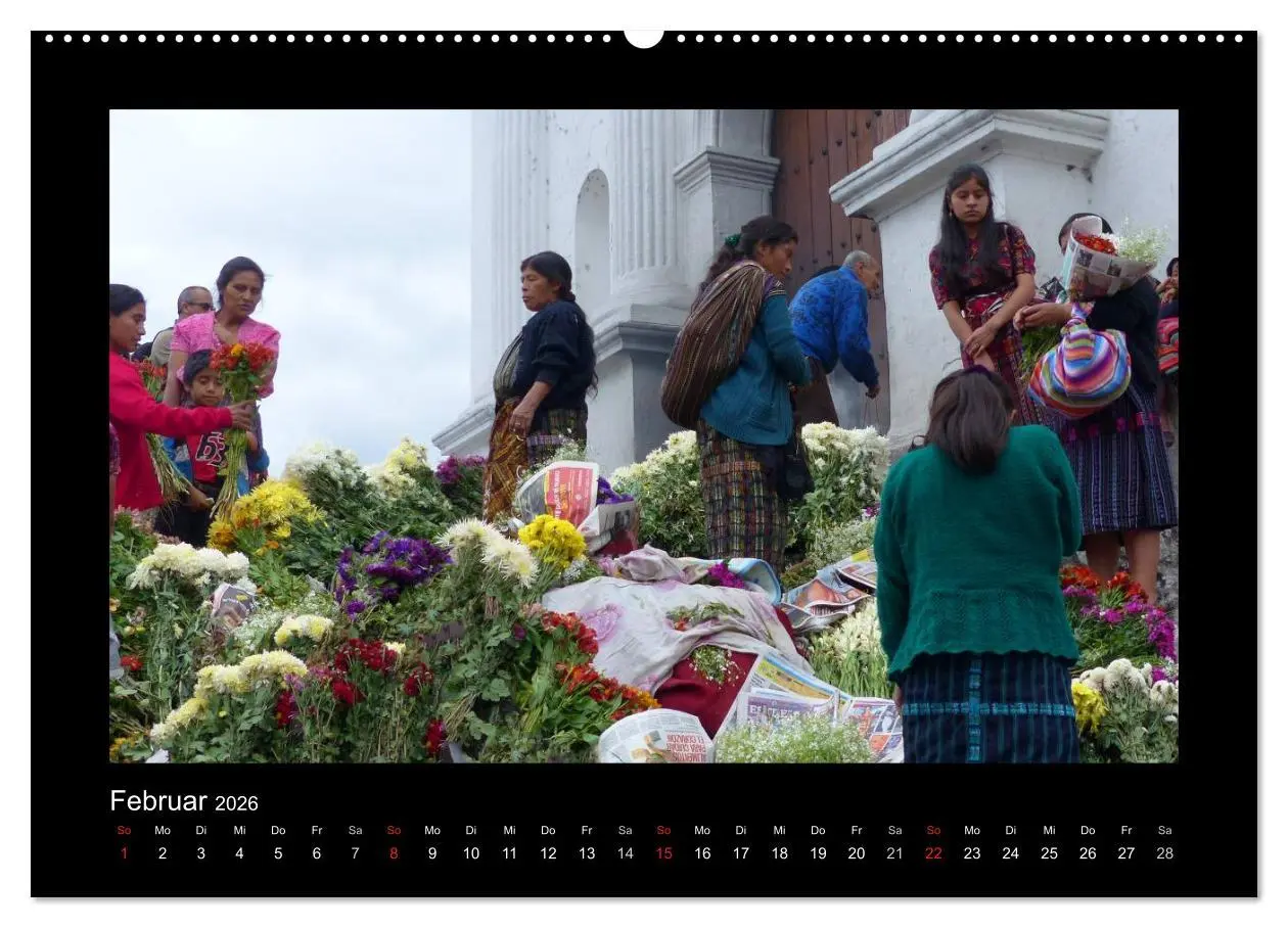 Bild: 9783516084771 | Farbenfrohes Guatemala (hochwertiger Premium Wandkalender 2026 DIN...