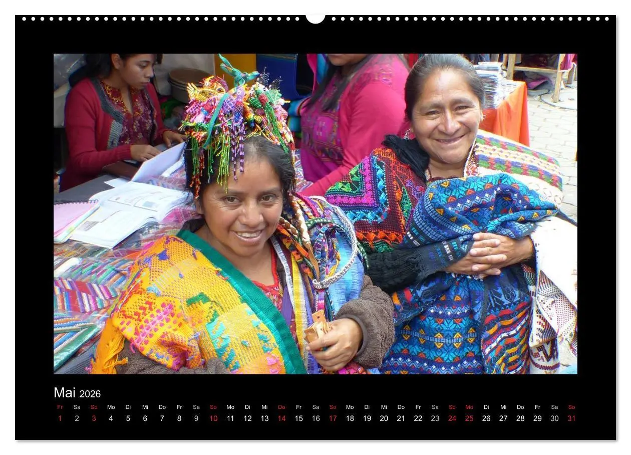 Bild: 9783516084771 | Farbenfrohes Guatemala (hochwertiger Premium Wandkalender 2026 DIN...