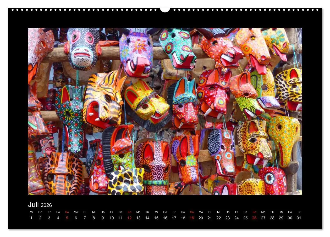 Bild: 9783516084771 | Farbenfrohes Guatemala (hochwertiger Premium Wandkalender 2026 DIN...