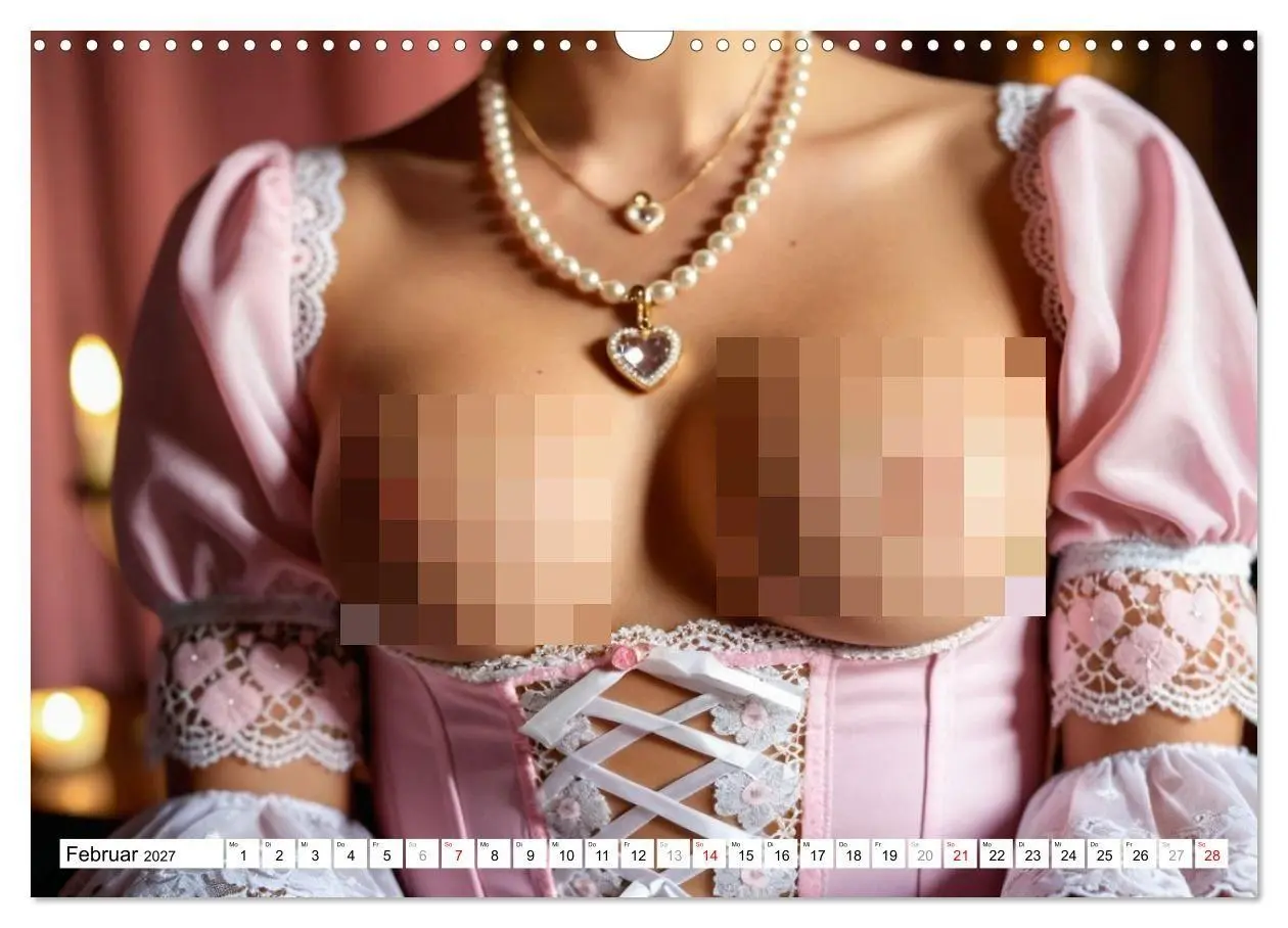 Bild: 9783516914771 | Holz vor der Hüttn - Frauen mit nackten Brüsten im Dirndl...