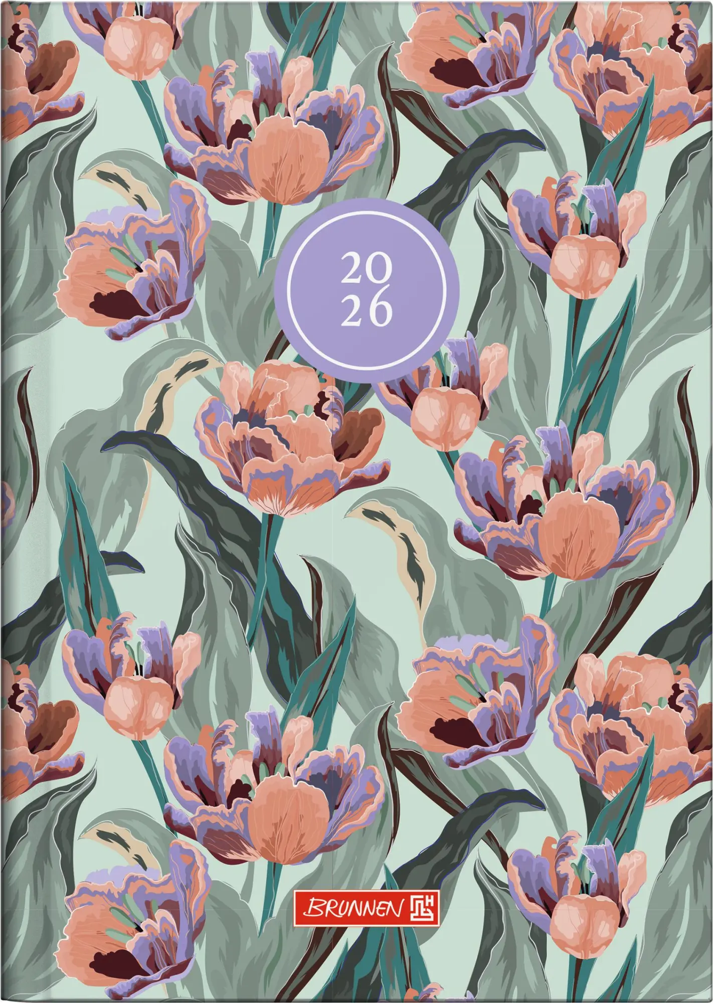Cover: 4061947144871 | BRUNNEN 1079615016 Buchkalender Mod. 796 2026 "Botanical" A5, Papier