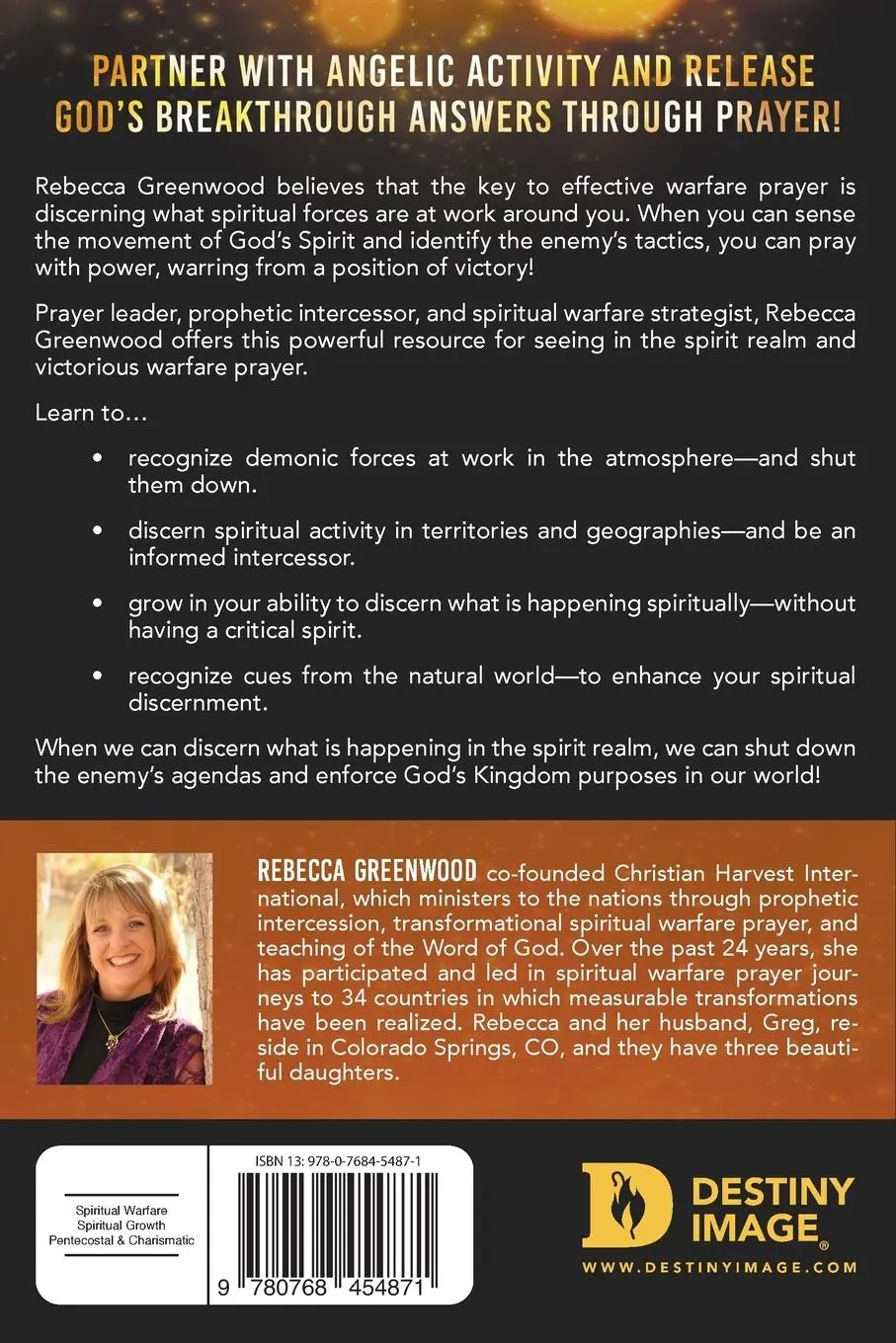 Rückseite: 9780768454871 | Discerning the Spirit Realm | Rebecca Greenwood | Taschenbuch | 2020