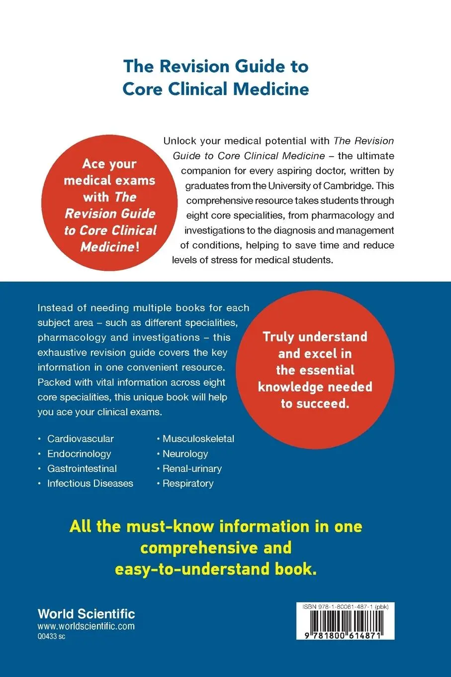 Rückseite: 9781800614871 | REVISION GUIDE TO CORE CLINICAL MEDICINE, THE | Chadha Ankit | Buch