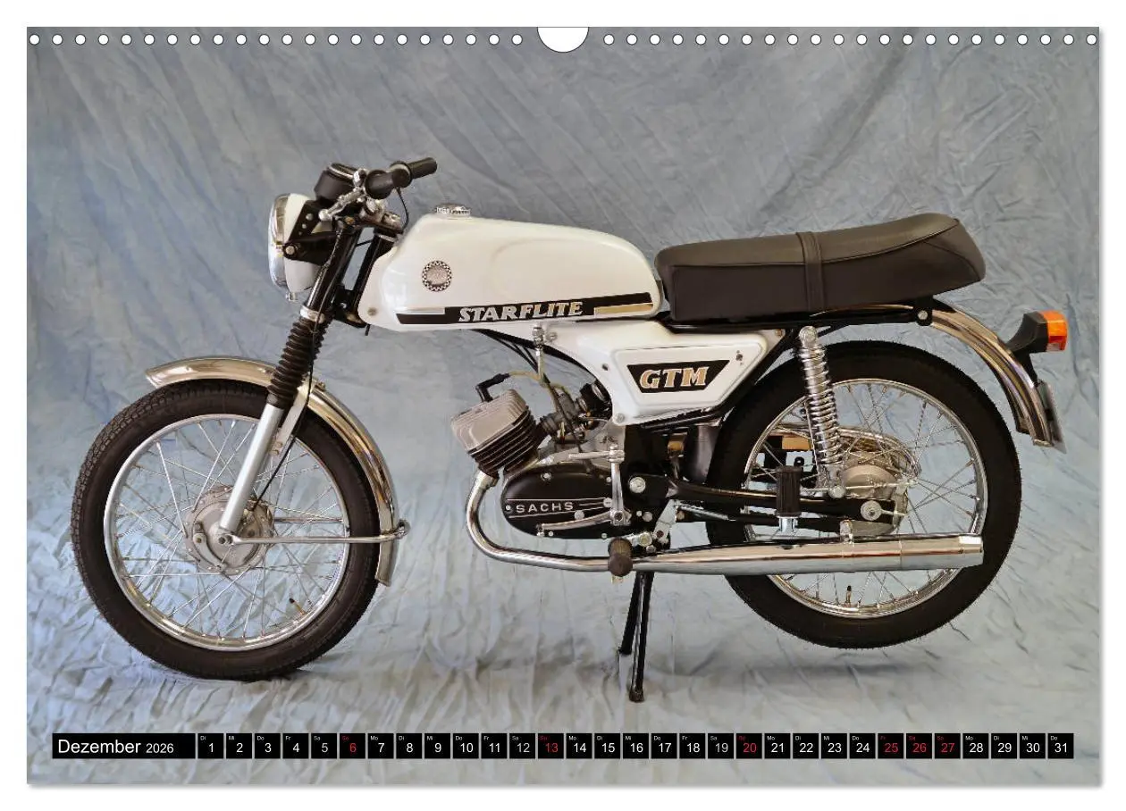Bild: 9783457674871 | Starflite verkannte Moped Schönheiten (Wandkalender 2026 DIN A3...