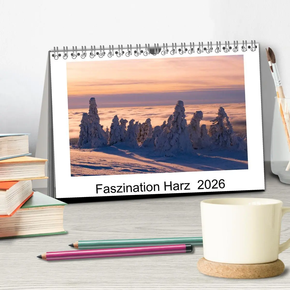 Bild: 9783516074871 | Faszination Harz 2026 (Tischkalender 2026 DIN A5 quer), CALVENDO...