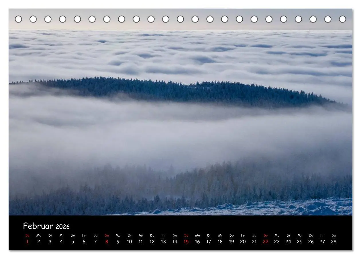 Bild: 9783516074871 | Faszination Harz 2026 (Tischkalender 2026 DIN A5 quer), CALVENDO...
