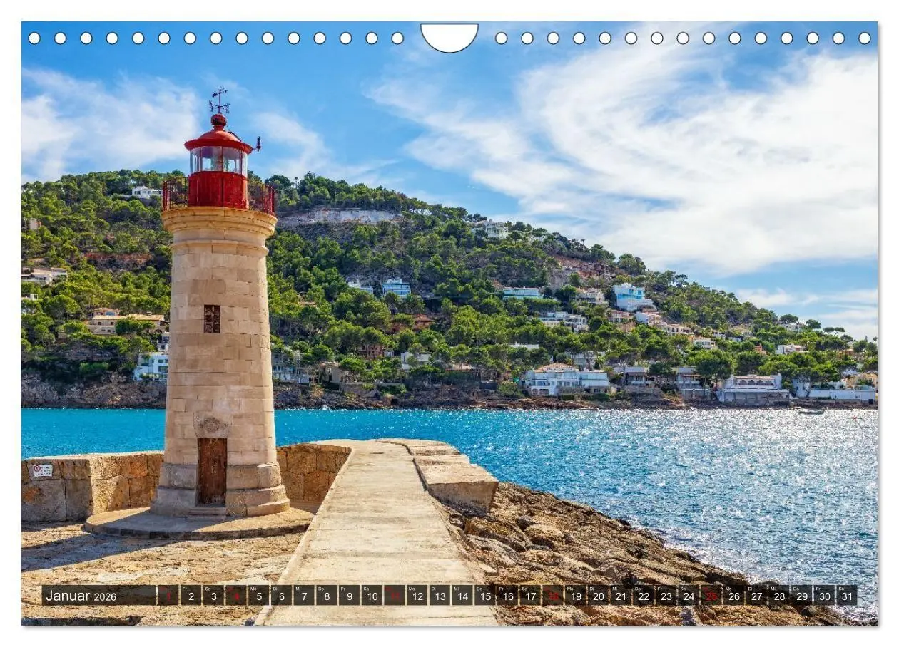 Bild: 9783516694871 | Mallorca - einzigartige Orte (Wandkalender 2026 DIN A4 quer),...