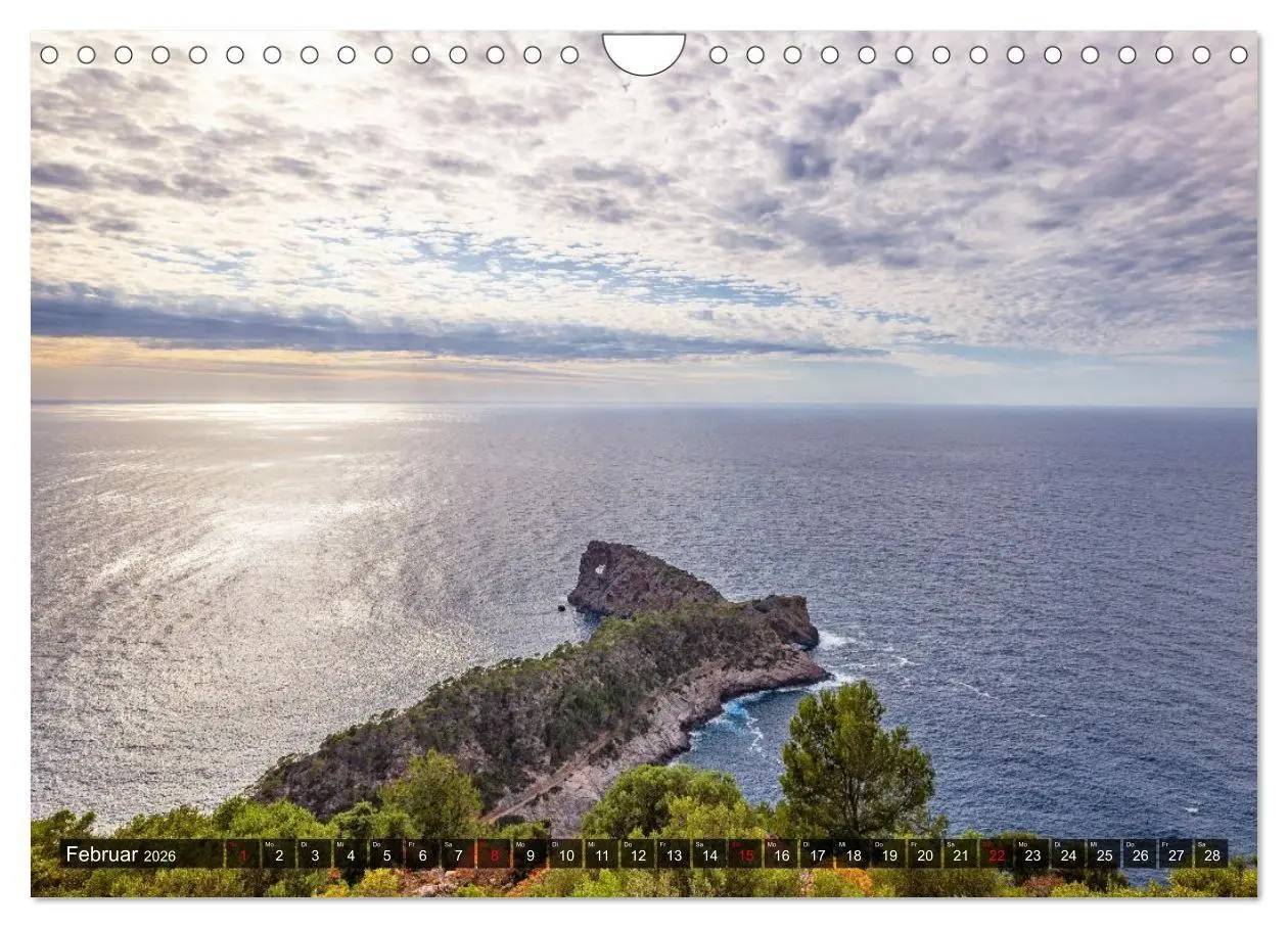 Bild: 9783516694871 | Mallorca - einzigartige Orte (Wandkalender 2026 DIN A4 quer),...