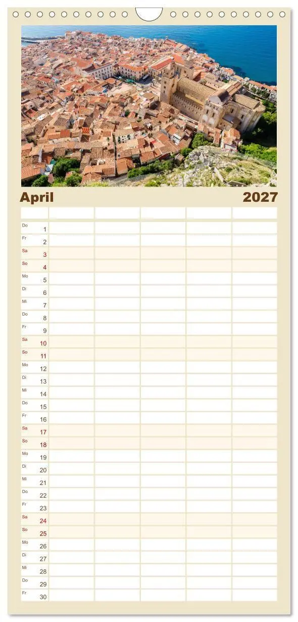 Bild: 9783594294871 | Familienplaner 2027 - Schönes Sizilien: die Sonneninsel Italiens...