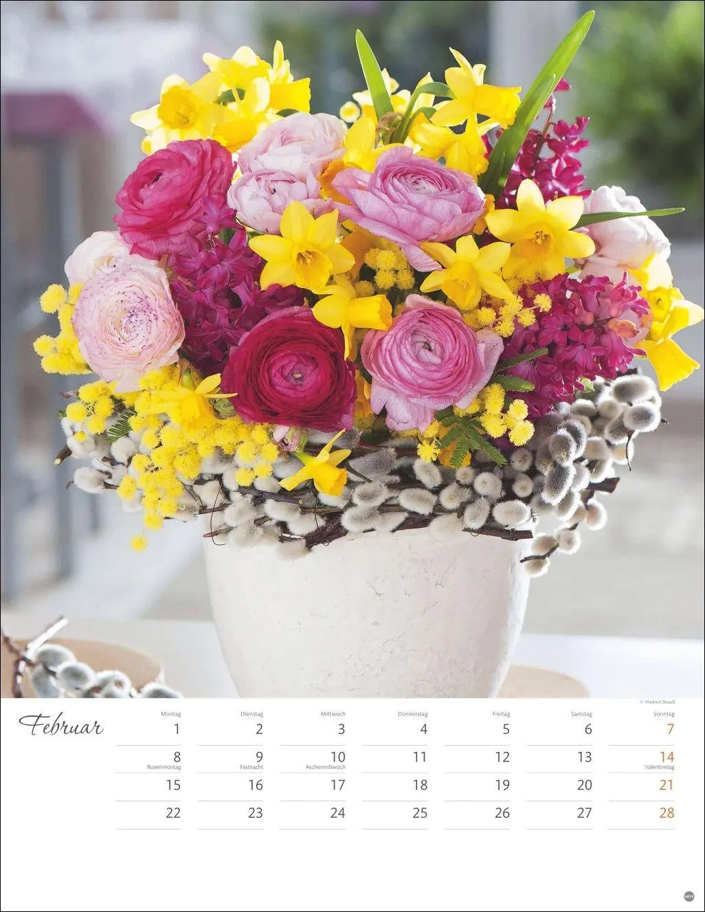 Bild: 9783756414871 | Bunter Blütenzauber Posterkalender 2027 | Heye | Kalender | 14 S.