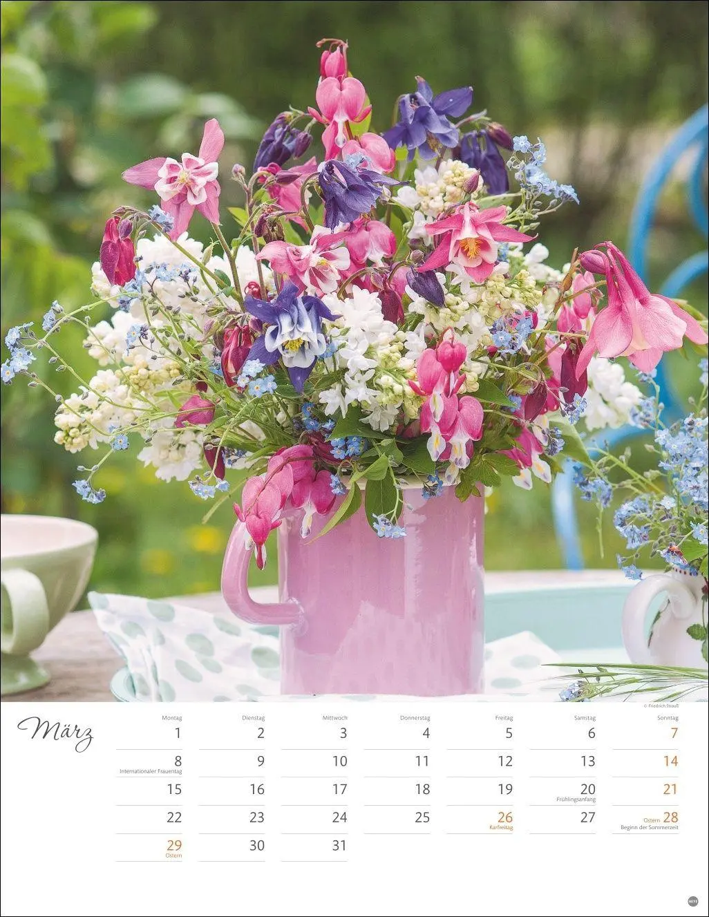 Bild: 9783756414871 | Bunter Blütenzauber Posterkalender 2027 | Heye | Kalender | 14 S.