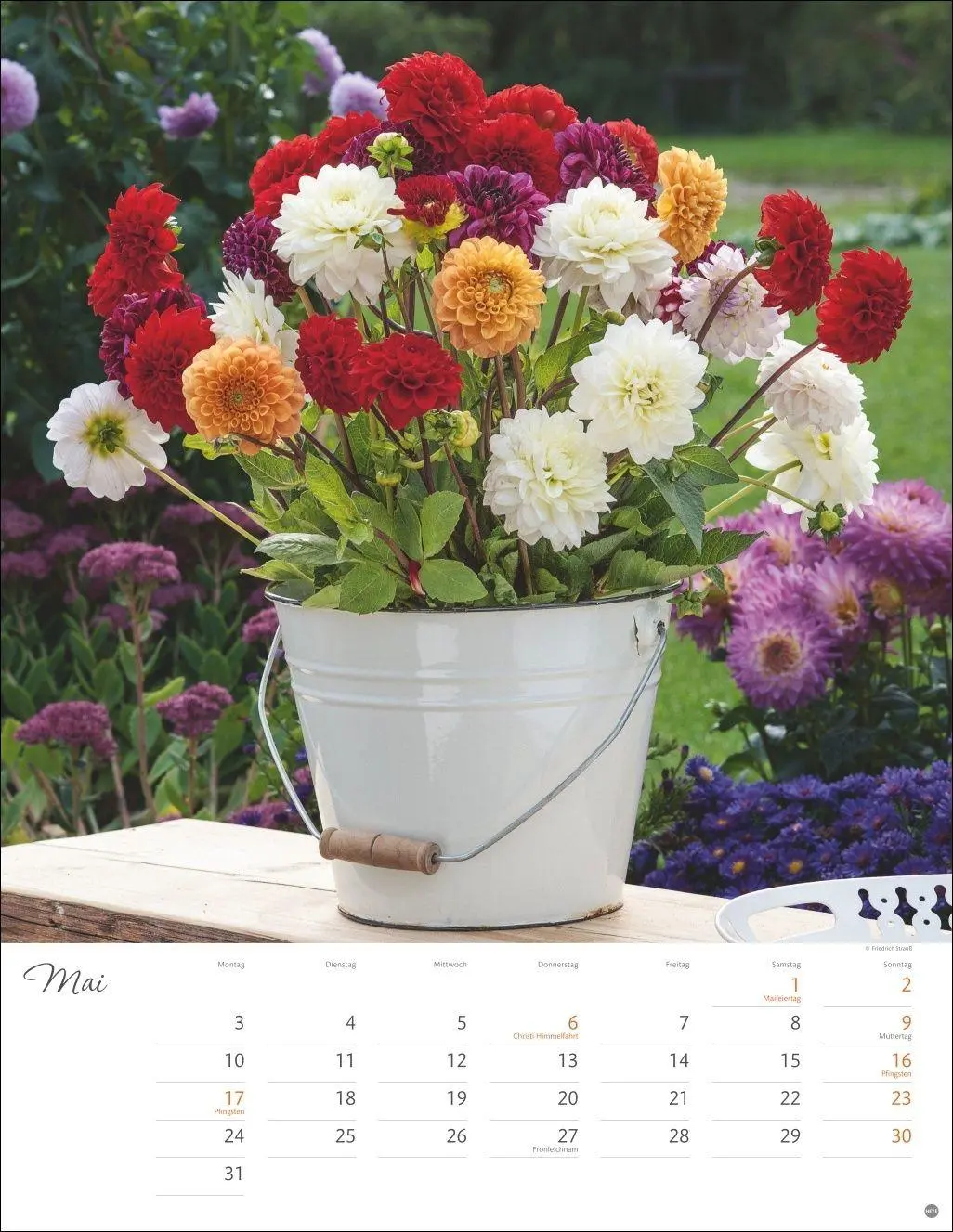 Bild: 9783756414871 | Bunter Blütenzauber Posterkalender 2027 | Heye | Kalender | 14 S.